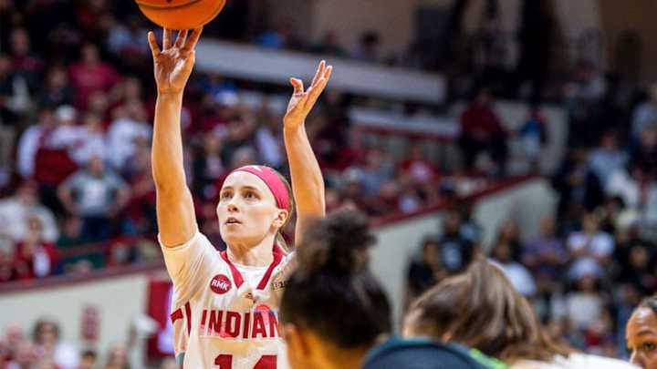 No. 14 Indiana Plays at Wisconsin Wednesday, Sara Scalia Chases 3-Point Record No. 14 Indiana Plays at Wisconsin Wednesday, Sara Scalia Chases 3-Point Record