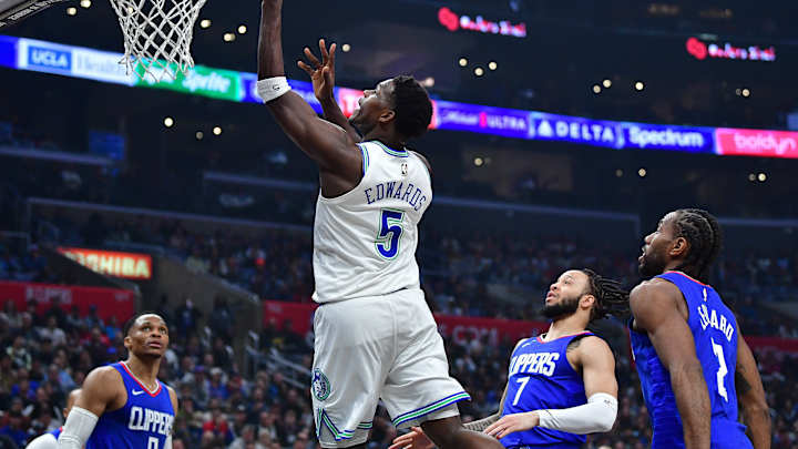 Anthony Edwards Reacts to Clippers' Failed Strategy vs. Timberwolves