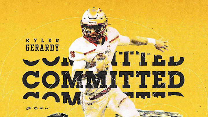 Kyler Gerardy Living Dream with Hawkeyes