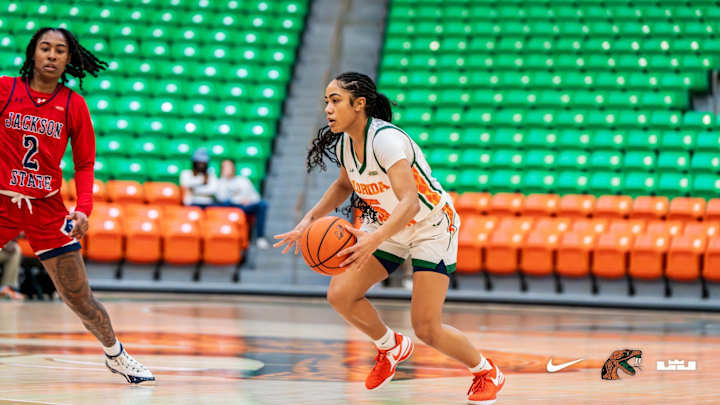 Ahriahna Grizzle 'Has The Sizzle' For A Third Straight SWAC Player Of The Week Honor Ahriahna Grizzle 'Has The Sizzle' For A Third Straight SWAC Player Of The Week Honor