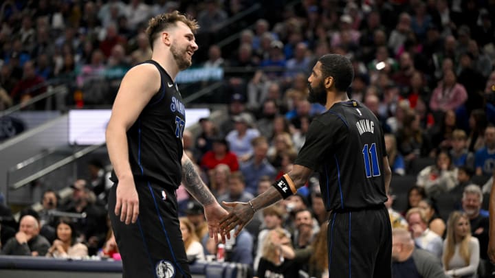 Spurs' Gregg Popovich Praises Mavs' 'Hall of Fame' Players Luka Doncic & Kyrie Irving Spurs' Gregg Popovich Praises Mavs' 'Hall of Fame' Players Luka Doncic & Kyrie Irving