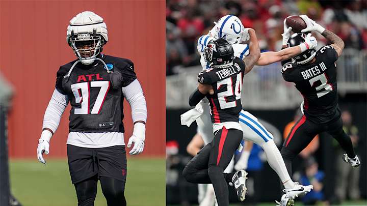 Falcons' Jimmy Lake Reveals His Two 'Electric' Defensive Pillars Falcons' Jimmy Lake Reveals His Two 'Electric' Defensive Pillars