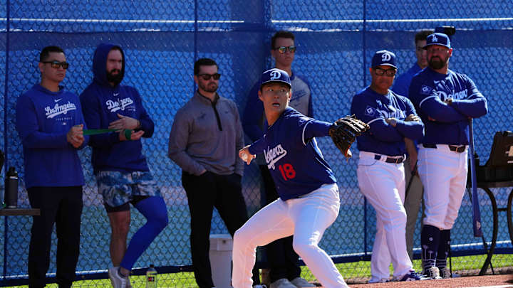 Yoshinobu Yamamoto Impresses Dodgers' Teammates After Facing Them in Live Batting Practice Yoshinobu Yamamoto Impresses Dodgers' Teammates After Facing Them in Live Batting Practice