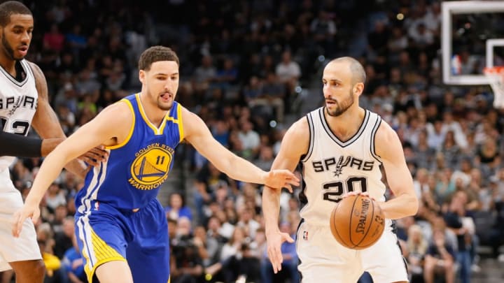Klay Thompson Points to Manu Ginóbili As Inspiration for Accepting Warriors Bench Role
