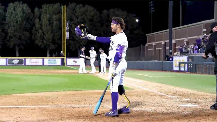 Family of ECU’s Parker Byrd Emotional As He Makes History Playing With Prosthetic Leg