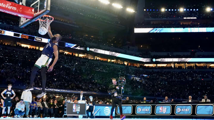 Jaylen Brown No Match for Mac McClung in NBA Slam Dunk Finals