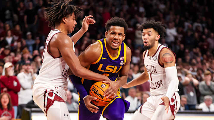 Jordan Wright, LSU Take Down No. 11 South Carolina 64-63 in SEC Thriller Jordan Wright, LSU Take Down No. 11 South Carolina 64-63 in SEC Thriller
