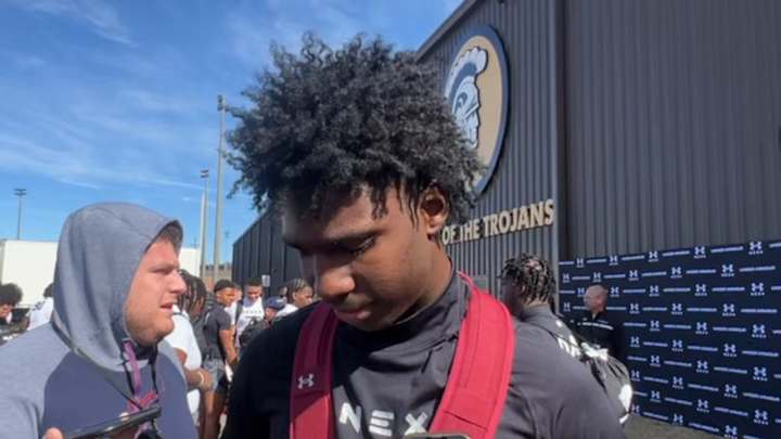 WATCH: 2025 Edge Jared Smith Talks Recruitment, Relationship with Georgia