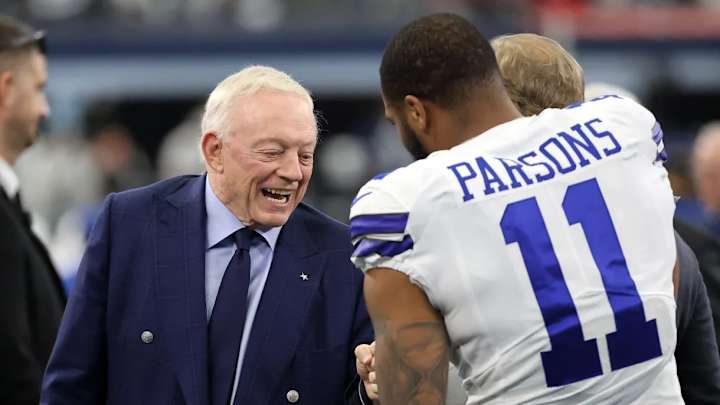 ‘Super Bowl Secrets!’ Cowboys’ Jerry Jones Consults Micah Parsons on Roster Moves