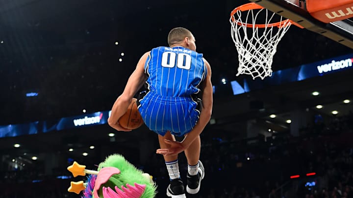 Aaron Gordon Makes Viral Dunk Contest Statement