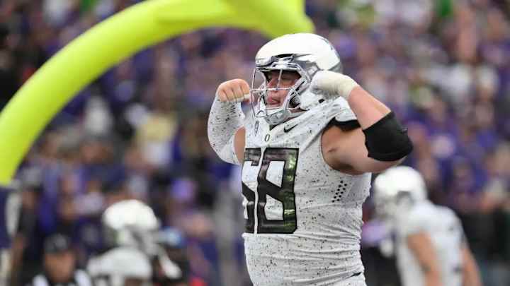 NFL Mock Draft: Seahawks Select Oregon Center Jackson Powers-Johnson