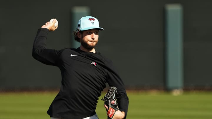 Zac Gallen Makes 2024 Spring Debut Zac Gallen Makes 2024 Spring Debut