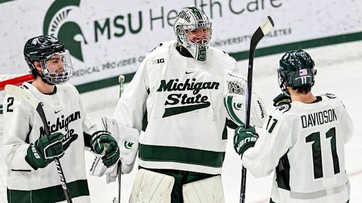 Michigan State Hockey Enters Nation's Top 5, Leads Big Ten Michigan State Hockey Enters Nation's Top 5, Leads Big Ten