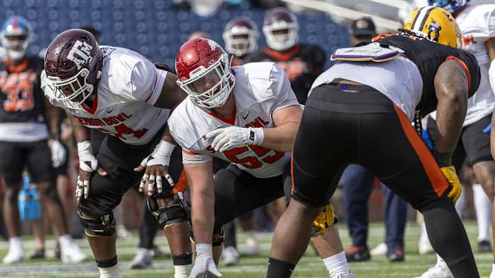 Raiders NFL Draft Prospect: Center Limmer of Arkansas