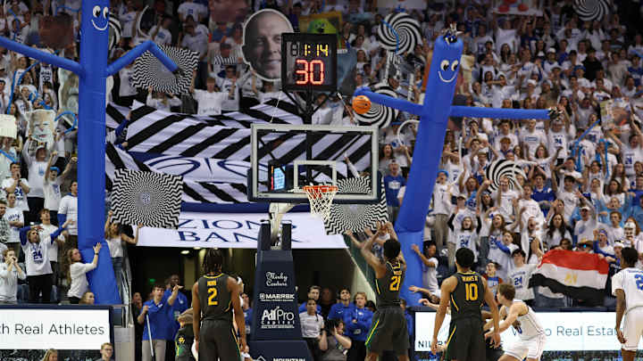 Baylor's Jalen Bridges Says Marriott Center is 'Right Up There' with Kansas and Texas Tech