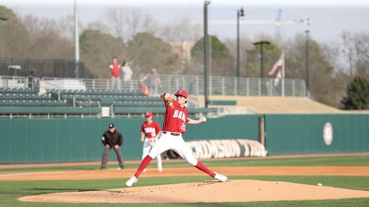 No. 17 Alabama Baseball Dismantles Alabama State in First of Two Meetings