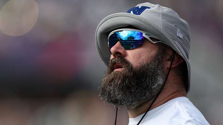 NFL Fans Loved Photos of Jason Kelce Finishing Charity 5K Run