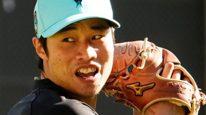 Yu-Min Lin Throws "Nasty" Live BP Today for D-backs
