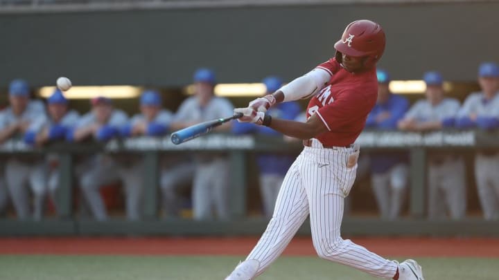 Alabama Baseball's TJ McCants Proving to be a Force in NCAA This Season