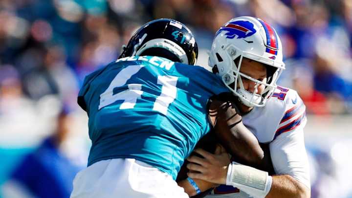 2024 Free Agency: Where Does PFF Think Jaguars' Josh Allen Fits Best?