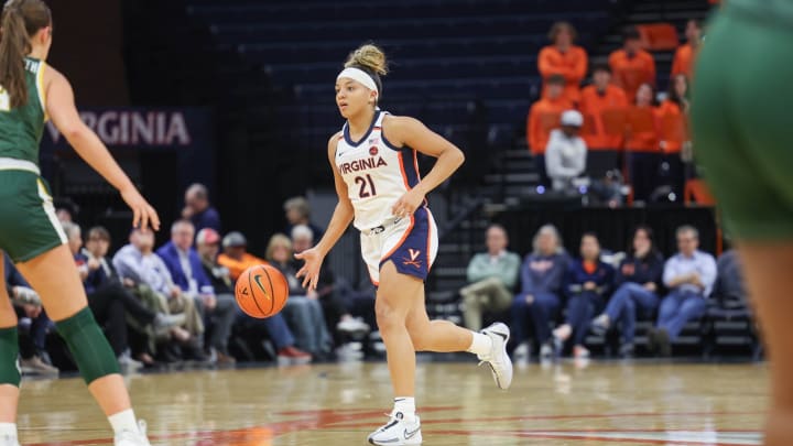 Virginia Leads Wire-to-Wire in 77-60 Victory Over Miami Virginia Leads Wire-to-Wire in 77-60 Victory Over Miami