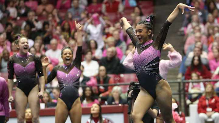 Alabama Gymnastics Prepares to Celebrate 20th Annual Power of Pink Meet Alabama Gymnastics Prepares to Celebrate 20th Annual Power of Pink Meet
