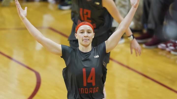 No. 14 Indiana Beats No. 4 Iowa 86-69 in Front of Sellout Crowd, Sara Scalia Scores 25 Points No. 14 Indiana Beats No. 4 Iowa 86-69 in Front of Sellout Crowd, Sara Scalia Scores 25 Points
