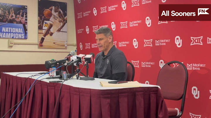 WATCH: Oklahoma HC Porter Moser Interview (Pre-Bedlam)