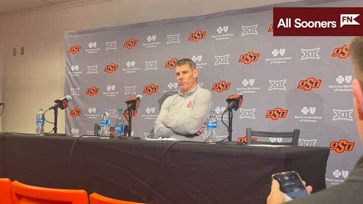 WATCH: Oklahoma HC Porter Moser Bedlam Postgame Interview