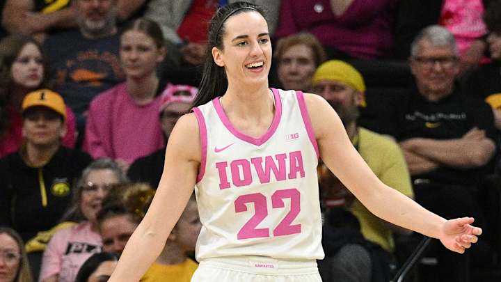 Iowa Honors Caitlin Clark With On-Court Inscription at Carver-Hawkeye Arena