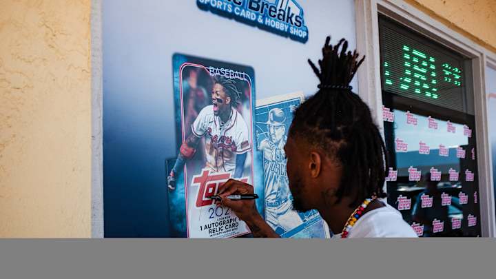 Atlanta Braves Stars Participate In A Huge Night For The Hobby