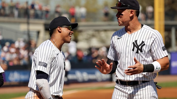 Juan Soto Gushes About Yankees Teammate Aaron Judge After Spring Training Debut Juan Soto Gushes About Yankees Teammate Aaron Judge After Spring Training Debut