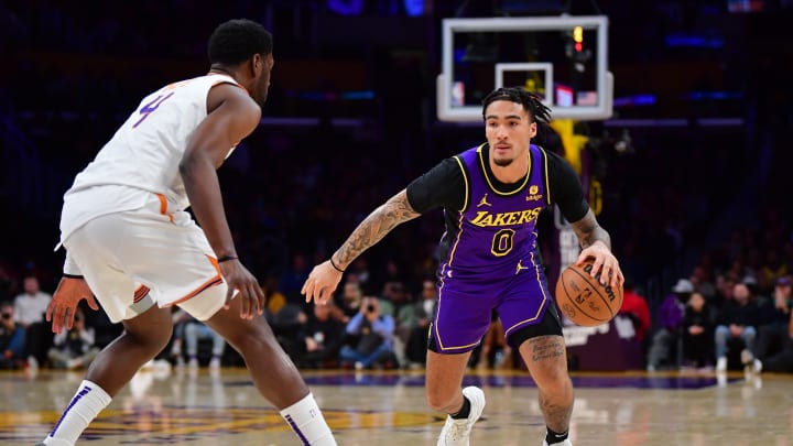 Jalen Hood-Schifino Logs Double-Double For NBA G-League's South Bay Lakers