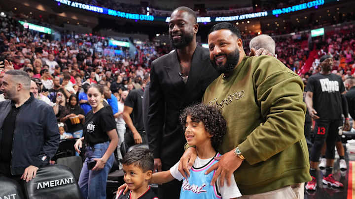 Watch Miami Heat Superfan DJ Khaled Attempt To Preserve His New Air Jordans