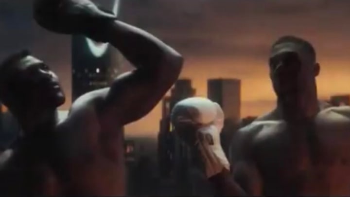 Watch: Ex-UFC Champ Francis Ngannou, Anthony Joshua Collide in Jaw-Dropping Promo