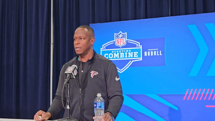 Falcons' HC Morris Commends Raiders' Pierce Falcons' HC Morris Commends Raiders' Pierce