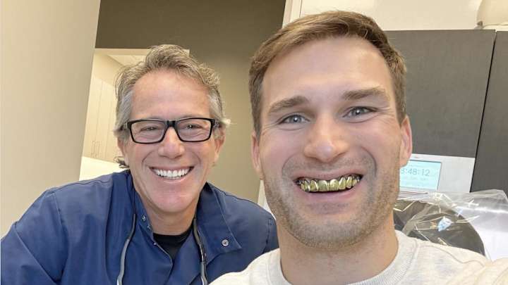 Kirk 'Kirko Chainz' Cousins Finally Got Grillz and Justin Jefferson Loves it