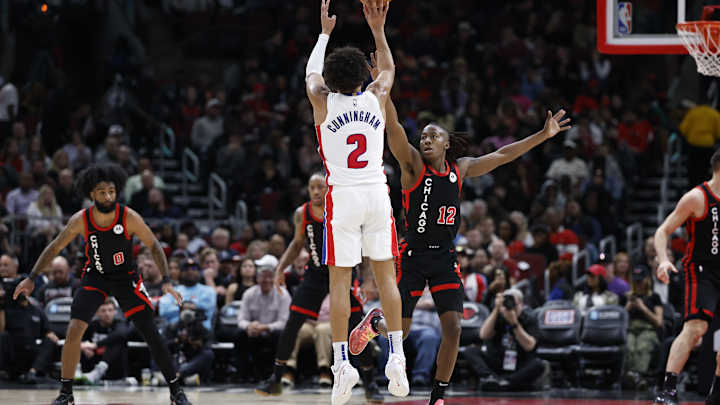 Pistons Cade Cunningham Joins Luka Doncic in Rare Company