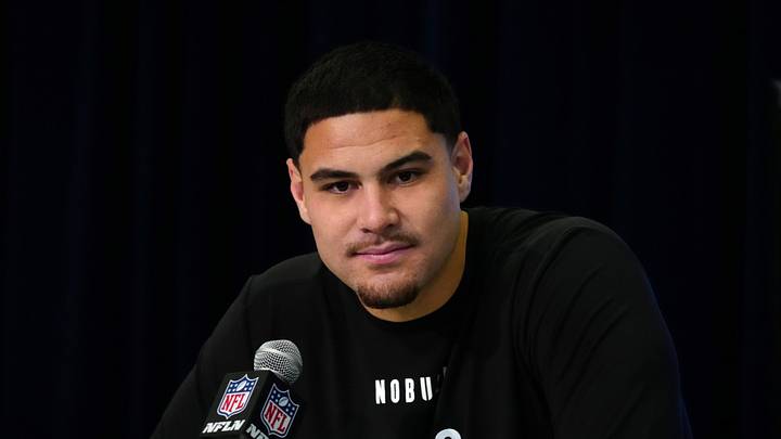 Prospect Laiatu Latu to Meet With Maxx Crosby Prospect Laiatu Latu to Meet With Maxx Crosby