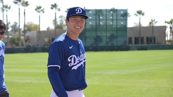 Los Angeles Dodgers New Star Yoshinobu Yamamoto Absolutely Filthy In Cactus League Debut Against Texas Rangers Los Angeles Dodgers New Star Yoshinobu Yamamoto Absolutely Filthy In Cactus League Debut Against Texas Rangers