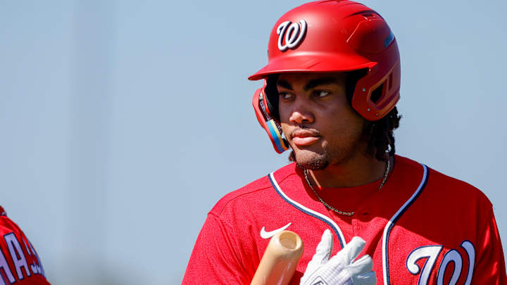 Washington Nationals Top Prospect James Wood Blasts 3rd Home Run of Spring Training