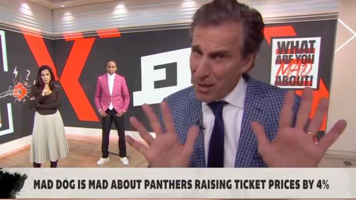 ESPN's Chris 'Mad Dog' Russo Goes Off on David Tepper for Ticket Price Increase ESPN's Chris 'Mad Dog' Russo Goes Off on David Tepper for Ticket Price Increase
