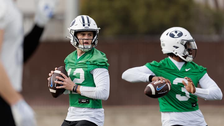 It's a Two-Man Race for BYU's Starting Quarterback
