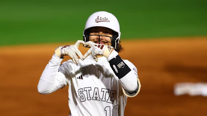 No. 23 Mississippi State Softball Plays Waiting Game, Then Blasts Troy, 12-1 No. 23 Mississippi State Softball Plays Waiting Game, Then Blasts Troy, 12-1