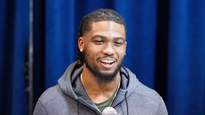 NFL Greats Mentor M.J. Devonshire During Draft Process NFL Greats Mentor M.J. Devonshire During Draft Process