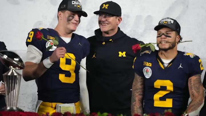 Home Sweet Harbaugh: Michigan RB Blake Corum Entertains Idea of Brotherly Reunion With Ravens
