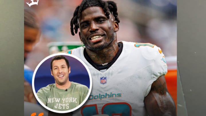 New York Jets Trade For Chiefs' Tyreek Hill Blocked by ... Adam Sandler?!