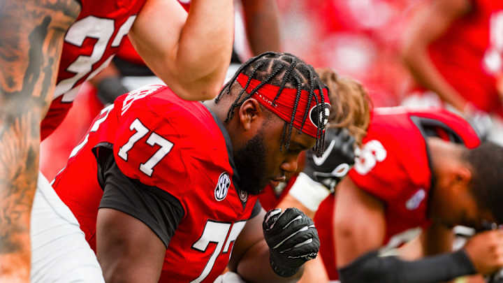 WATCH: Georgia Center Sedrick Van Pran Talks NFL Combine Process