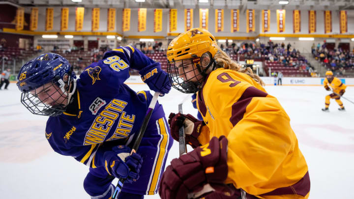 Gophers, Minnesota State meet in decisive Game 3 in WCHA tournament Gophers, Minnesota State meet in decisive Game 3 in WCHA tournament