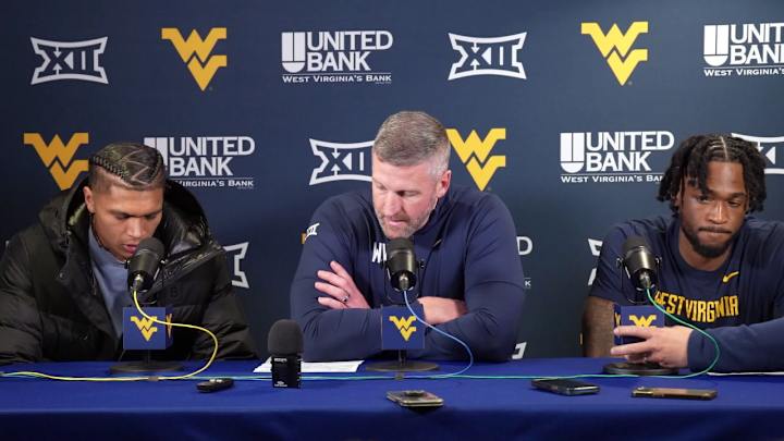 WATCH: Josh Eilert, RaeQuan Battle, Kobe Johnson Texas Tech Postgame